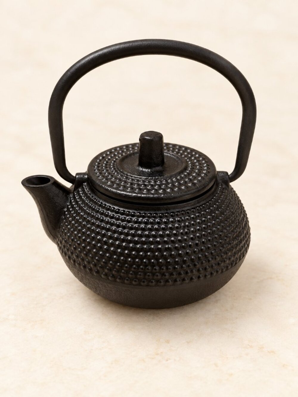 Minature Japanese Tetsubin Cast Iron Teapot